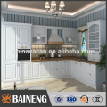 classic style pvc kitchen cabinets simple design/wooden kitchen cabinets